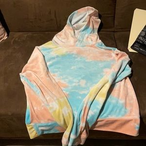 Soft tie dye hoodie